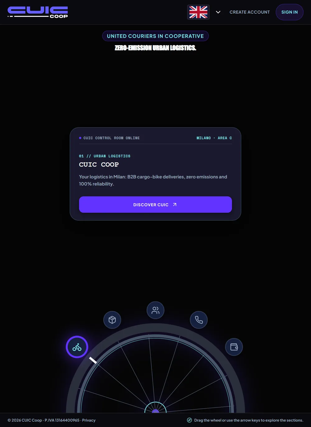CUIC app screen
